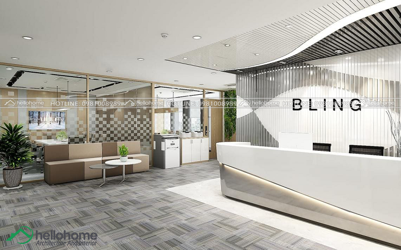 MẪU THIẾT KẾ PHÒNG LÀM VIỆC HIỆN ĐẠI BLING 2020